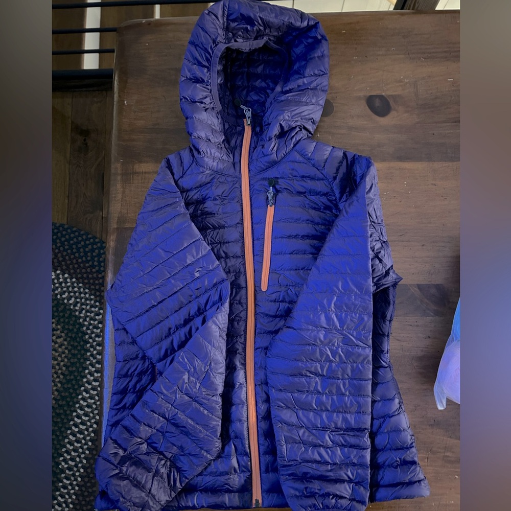 L.L. Bean Purple Puffer Jacket